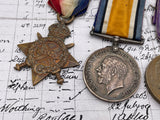 Original World War One Trio, Royal Navy Long Service, Alfred Sparks