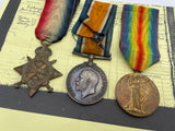 Original World War One Trio, Royal Navy, Heron, 4th Destroyer Flotilla at Jutland