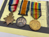 Original World War One Trio, Royal Navy, Heron, 4th Destroyer Flotilla at Jutland