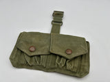 Original World War Two, British 1937 Pattern Webbing, Double Ammo Pouch