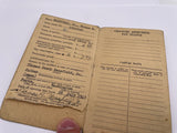 Original World War Two American Soldier's Individual Pay Record