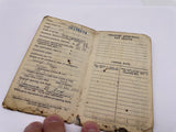 Original World War Two American Soldier's Individual Pay Record