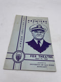 Original 1960 Dated Theatre Programme, U.S. Navy Theme