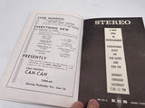 Original 1960 Dated Theatre Programme, U.S. Navy Theme