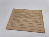 Original World War Two American Ration Book, Used