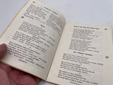 Original World War Two American Army Song Book, 1941 Dated