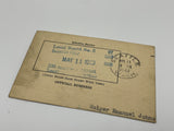 Original World War Two American Medical Classification Certifcate