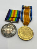 Original World War One Medal Pair, Dvr Scott, Royal Artillery