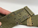 Original World War Two American Pistol Belt, 42 Inches+, OD7