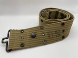 Original World War Two American Pistol Belt, 43 Inches+, OD3