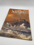 Original 1945 Dated American Book, "Ships"