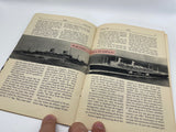 Original 1945 Dated American Book, "Ships"