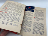 Original Early War American Home Front Book, "Victory Guide for Civilian Defense"