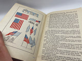 Original 1942 Dated American Book, "How to Respect and Display our Flag"