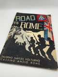 Original World War Two Book, 5th Army, Road to Rome, Signed