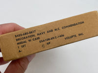 Original Vietnam War Era, American Navy and Marine Corps Decoration Box