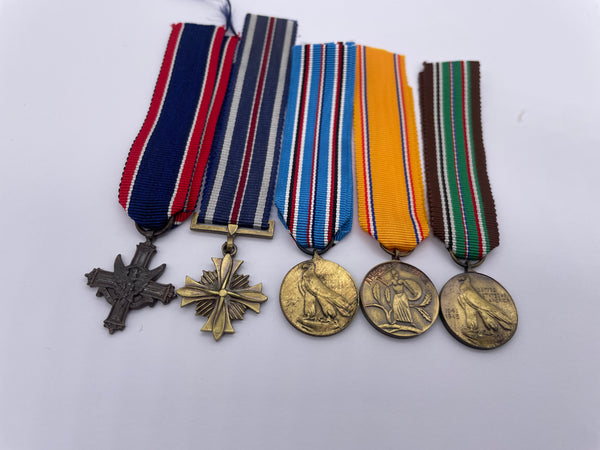 American World War Two Era Miniature Medal Grouping