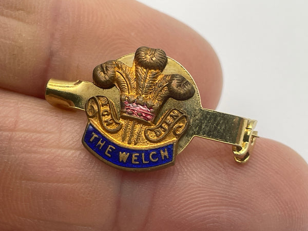 Original World War Two Era Sweetheart Brooch, The Welch Regiment