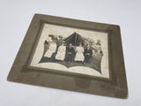 Original Spanish-American War Photograph, American Soldiers and Family