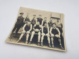 Original Inter War Photograph, American Military Basketball Team, Aviation E.C.E.F.