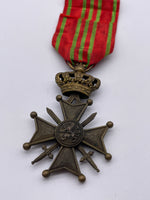 Original World War One Belgian Croix De Guerre