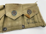 Original American US World War Two Era M1923 Cartridge (Garand) Belt