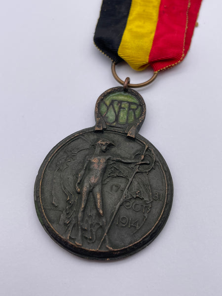 Original World War One Belgian Yser Medal