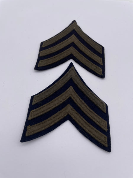 Original World War Two Era American Sergeant Stripes/Chevrons