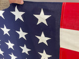 Original World War Two 48 Star American Casket Flag, 9 1/2ft x 5ft, 50 Star