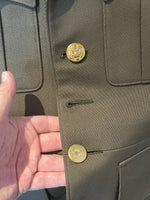 Original American Pre World War Two Era, Officer's Class A Tunic, Tailor's Sample