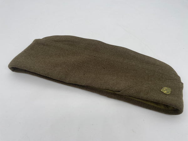 Original American Garrison Cap, Enlisted and Unpiped, Size 7 1/8