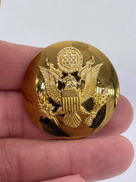 Genuine Current Issue American Enlisted Man's Visor Cap Badge