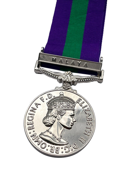 General Service Medal, ERII, Malaya Clasp