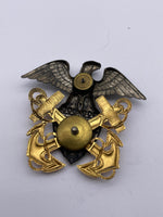 Original American US Navy Cap Badge