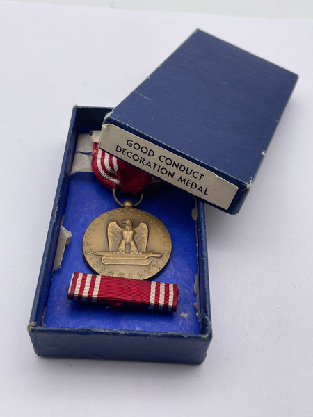 Original World War Two Era American Good Conduct Medal