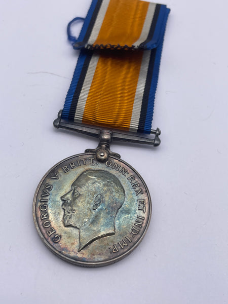 Original World War One British War Medal, Stoker Blackburn, Royal Navy