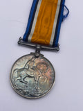Original World War One British War Medal, Stoker Blackburn, Royal Navy