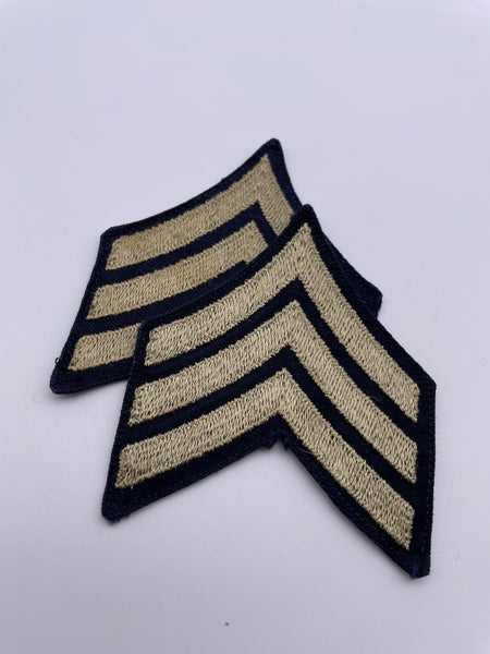 Original World War Two Era American Sergeant Stripes/Chevrons