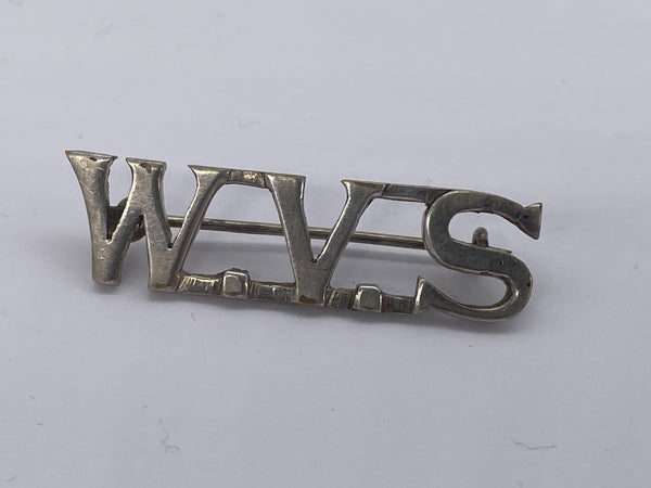 Original Women's Voluntary Service Pin Back Badge, W.V.S. in India