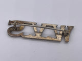 Original Women's Voluntary Service Pin Back Badge, W.V.S. in India