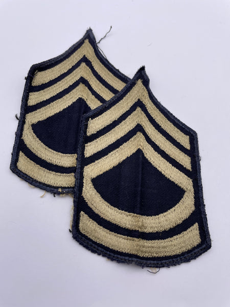 Original World War Two Era American T/Sgt Stripes/Chevrons