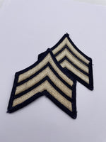 Original World War Two Era American Sgt Stripes/Chevrons