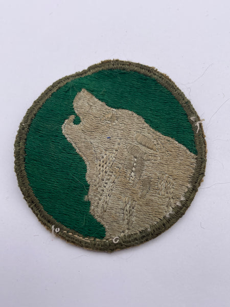 Original World War Two American 104th Infantry Division Patch
