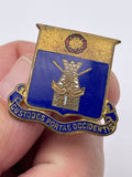 Original 186th Infantry Regiment Distinctive Unit Insignia, Screw Back
