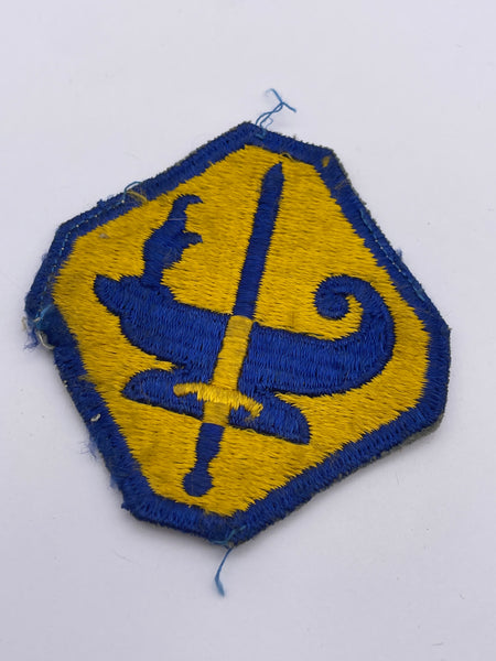 Original World War Two American Army Specialized Training Program Patch