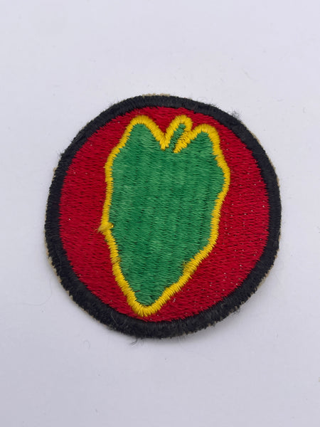 Original World War Two American 24th Infantry Division Patch