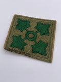 Original World War Two American 4th Infantry Division Patch