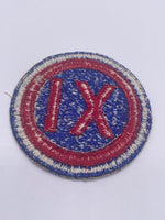 Original World War Two IX Corps Patch