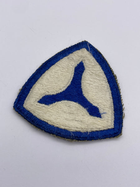 Original World War Two American 3rd Service Command Patch