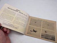 Original 1941 Dated Book, Aeroplane Recognition, Part Three